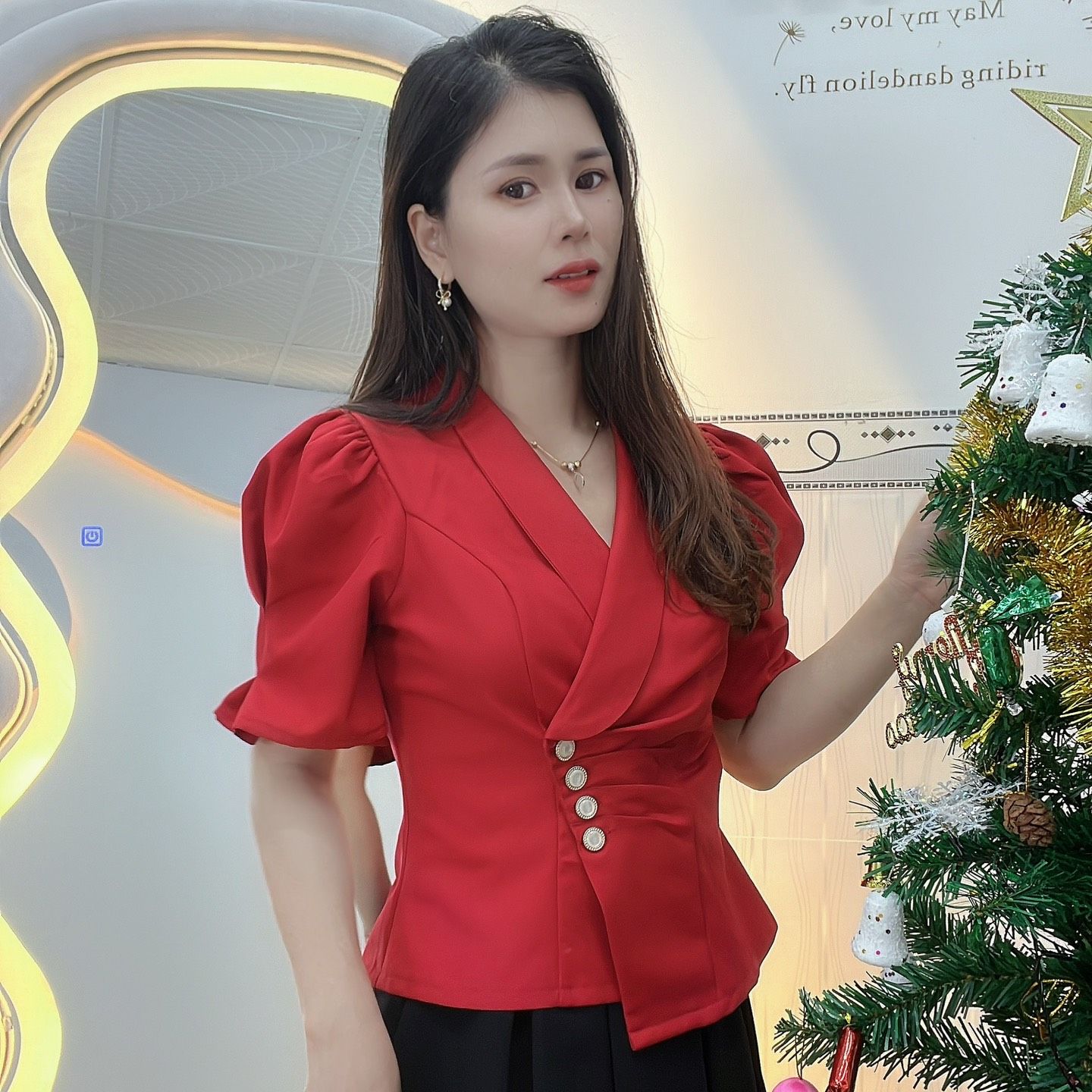Plum11- áo plum công sở sang trọng
