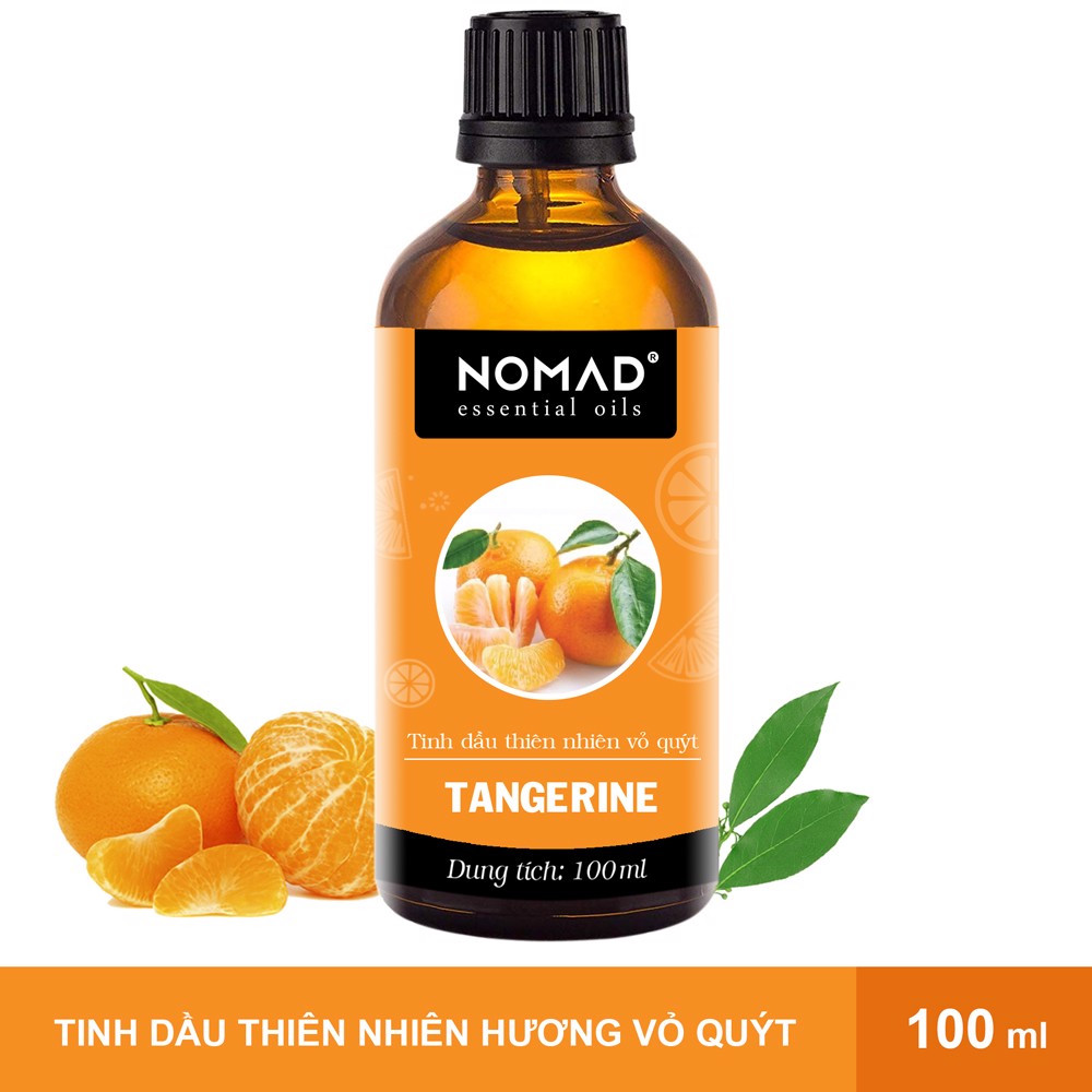Tinh Dầu Vỏ Quýt Nguyên Chất Nomad Essential Oils Tangerine