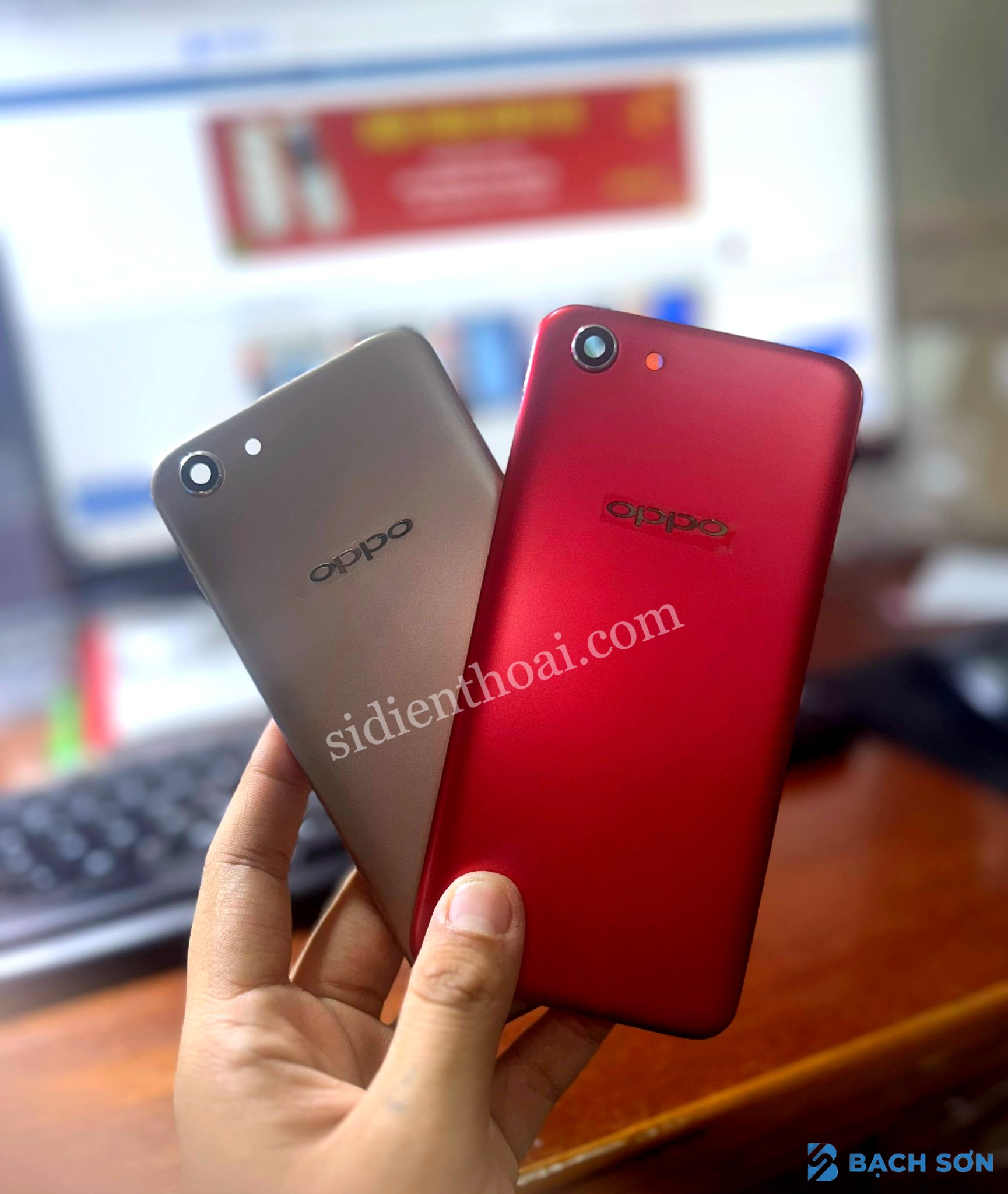 Bộ vỏ / khung sườn oppo a83 zin đẹp