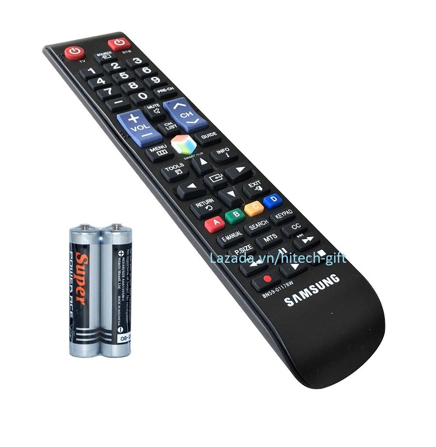 Remote Điều Khiển Tivi SAMSUNG Internet Smart TV BN59-01178W Kèm Pin