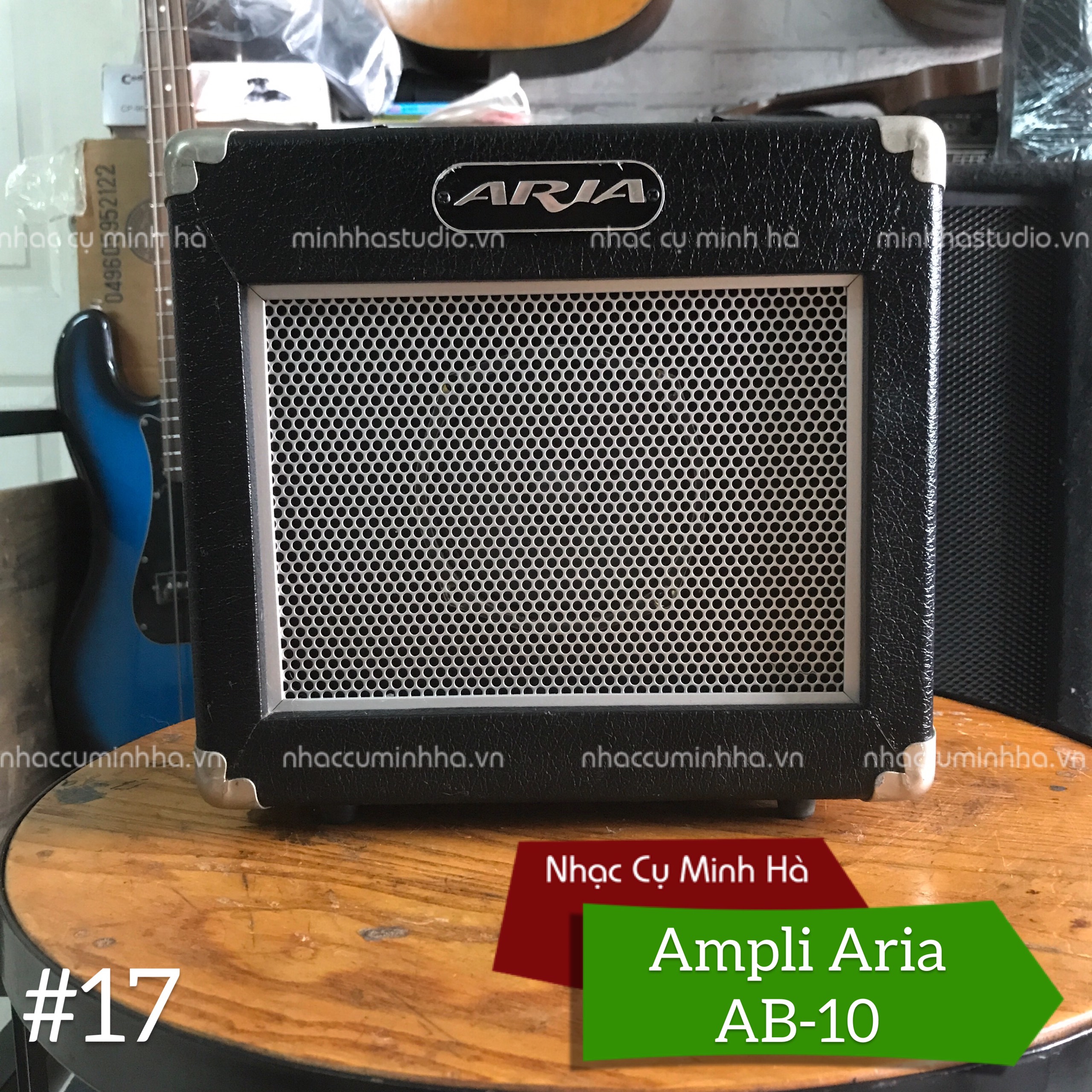 Ampli cho Guitar bass Aria AB-10, hàng đã qua sử dụng, chạy hoàn hảo, âm thanh hay