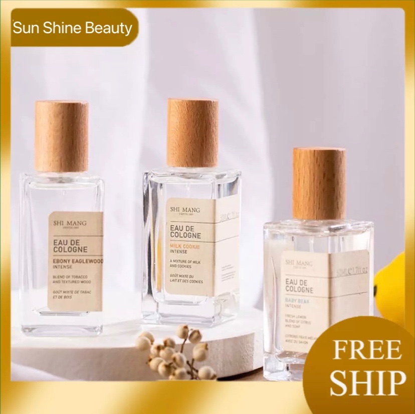 Nước Hoa Shimang Nắp Gỗ Vuông Bản Cao Cấp Eau De Colonge EDP 50ml, nước hoa cho cả nam và nữ shimang nội địa Trung, SUN SHINE BEAUTY