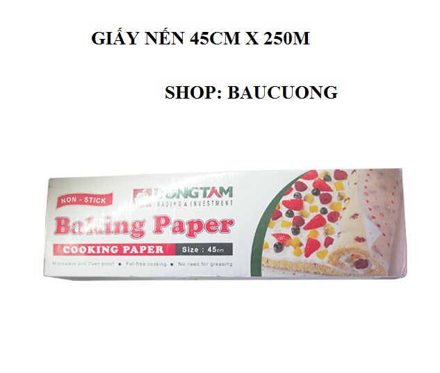 Giấy nến làm bánh Đồng Tâm 45cm x 75m