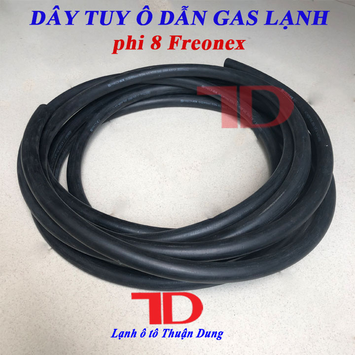 Dây dẫn gas lạnh ô tô phi 8 freonex, dây dẫn gas lạnh tio phi 8 freonex vật tư điện lạnh ô tô thuận dung