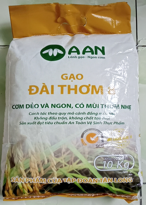 Gạo đai thơm 1 túi 10kg - hsd luôn mới
