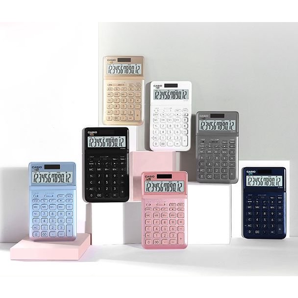 Máy tính để bàn sắc màu casio jw200sc có thể nâng hạ màn hình chống lóa