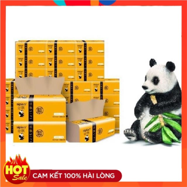 Combo 10 Gói Giấy Ăn Gấu Trúc Giấy Ăn Khăn Giấy Gấu Trúc 300 Tờ