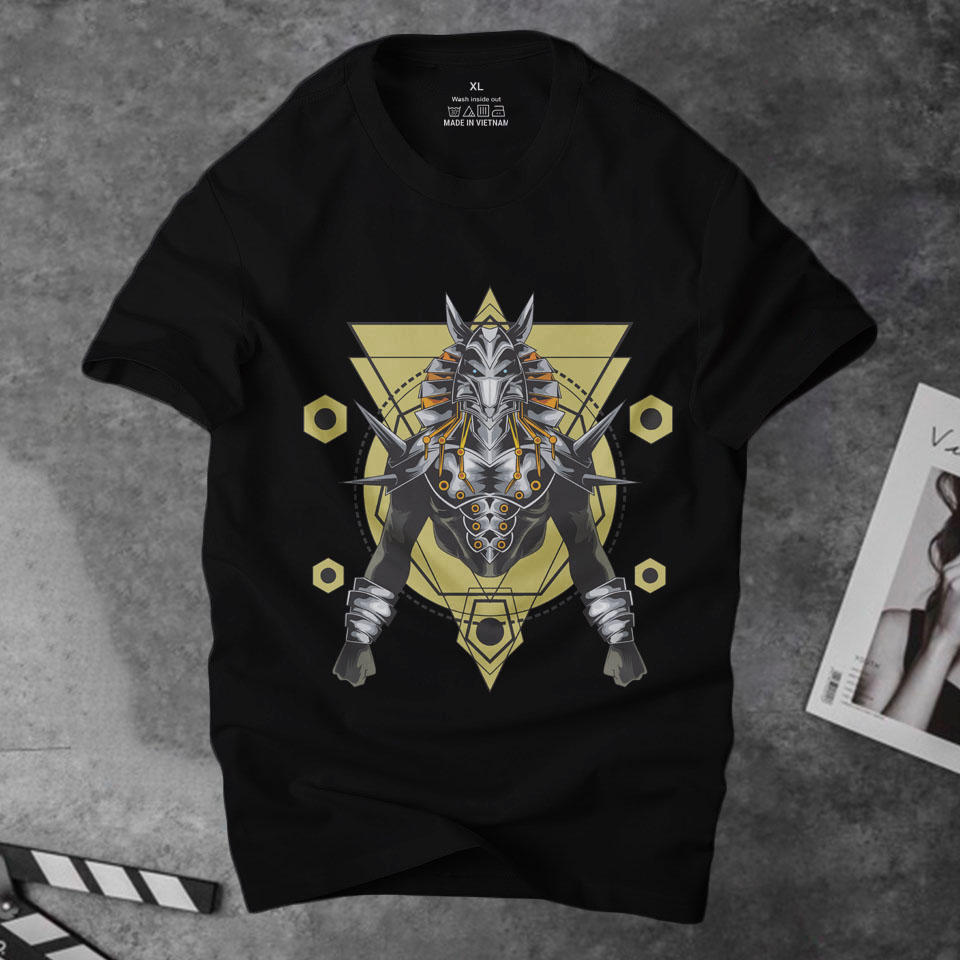 Áo thun nam anubis Z2 phong cách mạnh mẽ thời trang ursport , chất vải cotton 4 chiều dày mịn co giãn tốt ,logo in bằng kỹ thuật số không bông trốc