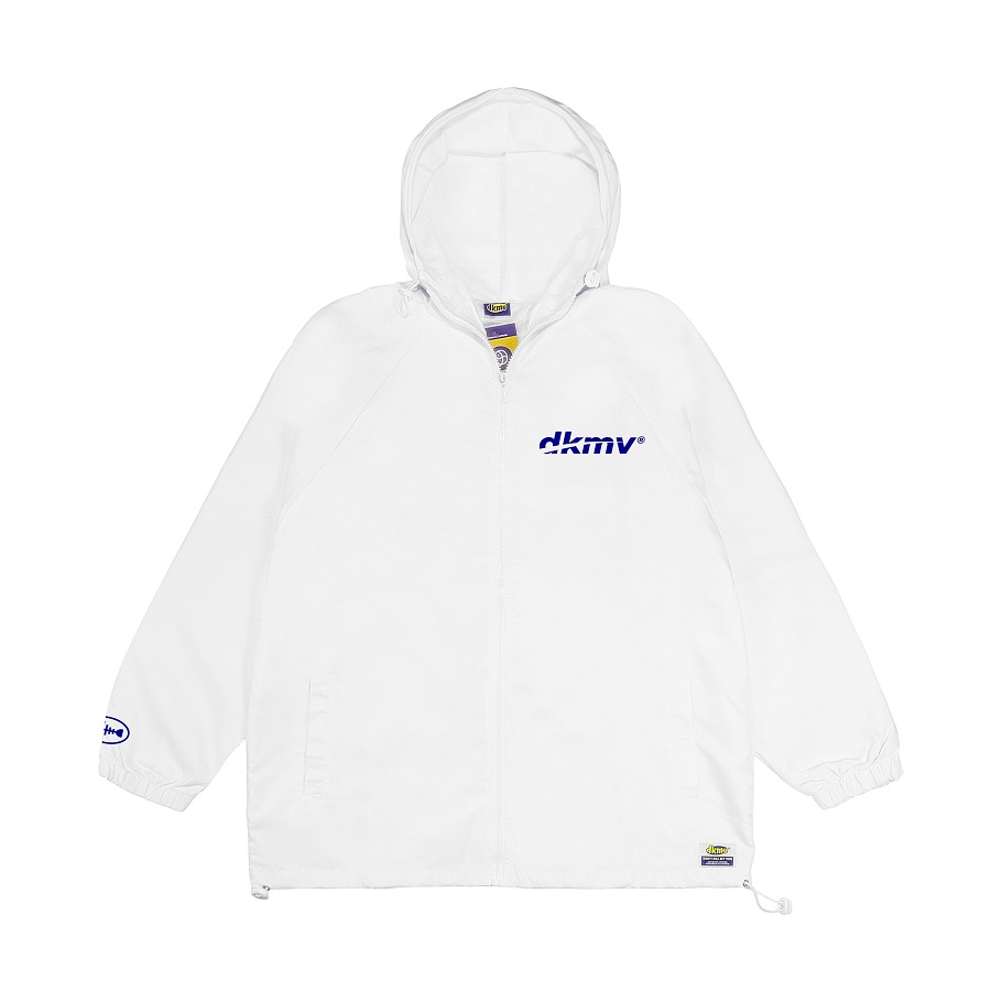 Áo khoác dù nữ hai lớp màu trắng dkmv jacket original-white | k05-ak8