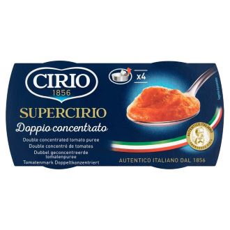 Cà Chua Xay Nhuyễn Supercirio Tomato Puree Cirio 4x70g