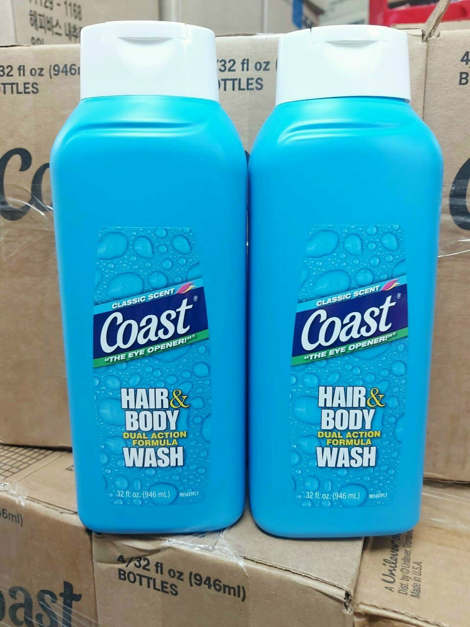 Sữa tắm gội coast classic scent 946ml - usa