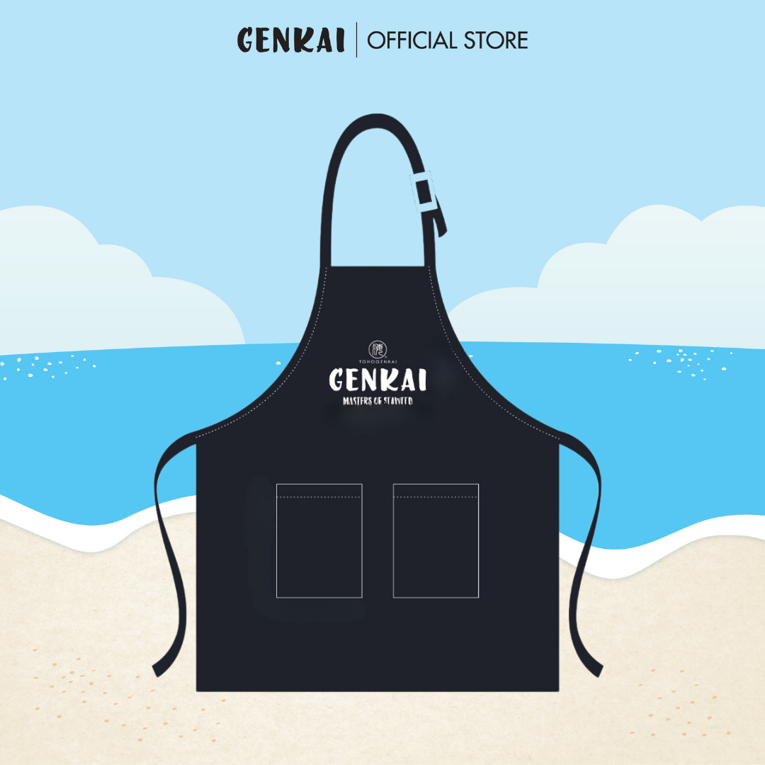 Tạp Dề Canvas Genkai Đen