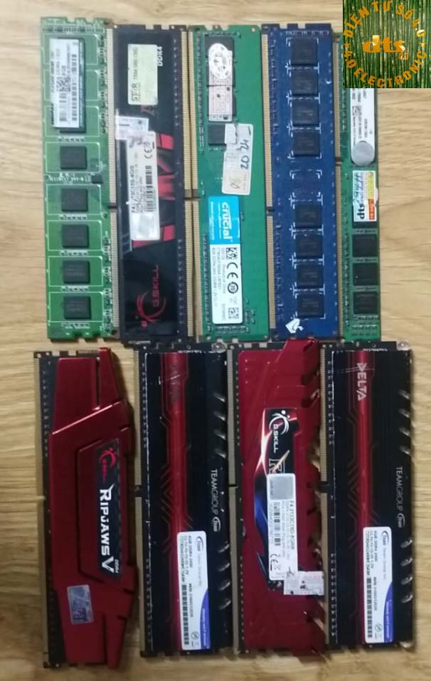 Bộ nhớ máy tính bàn ram pc ddr3 8gb bus 1600 chính hãng, giá rẻ, bảo hành 2 tháng