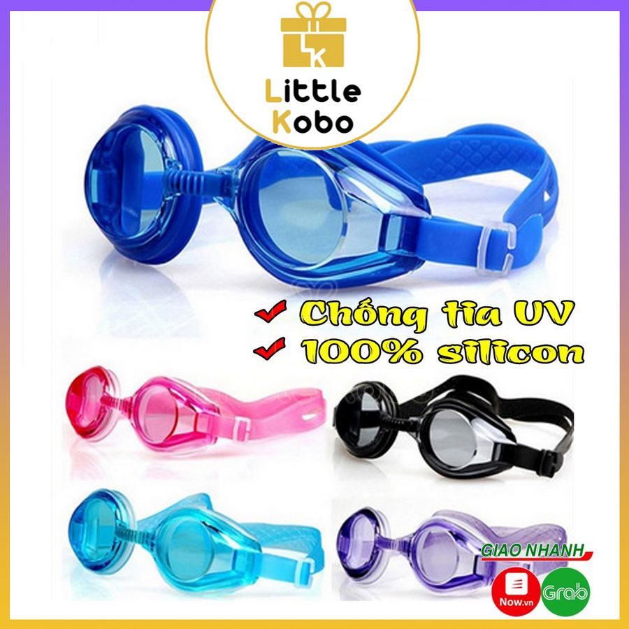 [Túi] Kính Bơi Trẻ Em Gíá Rẻ Đủ Mẫu Khách Chọn Tặng 2 Nút Bịt Tai Kiếng Bơi Silicon Chống Tia UV Thể Thao Bơi Lội
