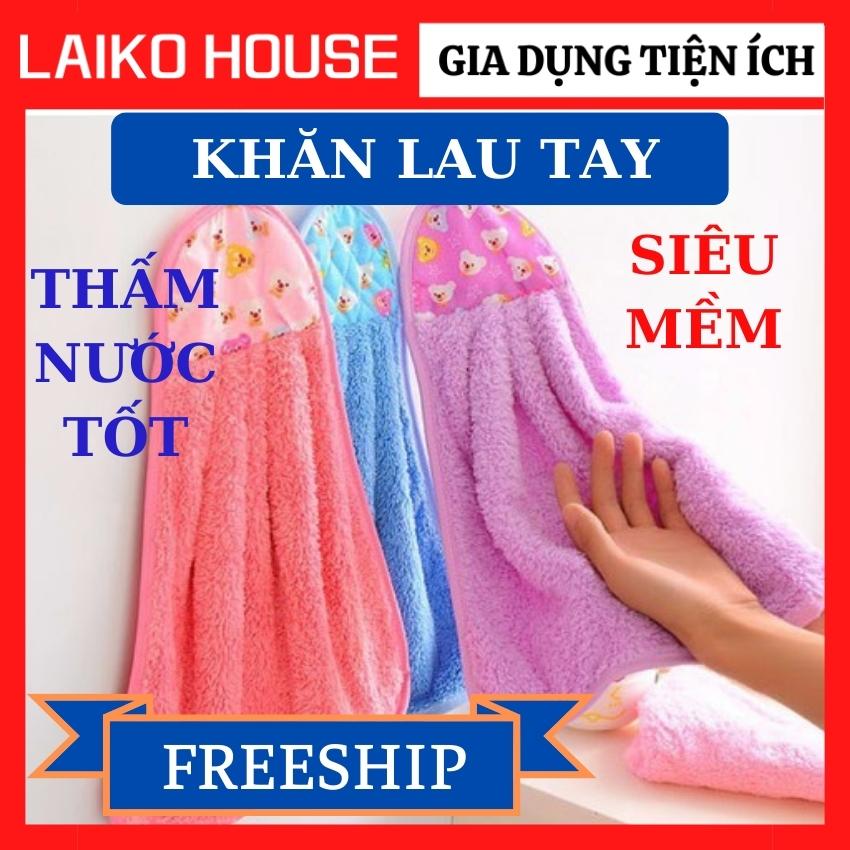 (LT) Khăn Lau Tay Nhà Bếp Loại Tốt Siêu Mềm Mịn