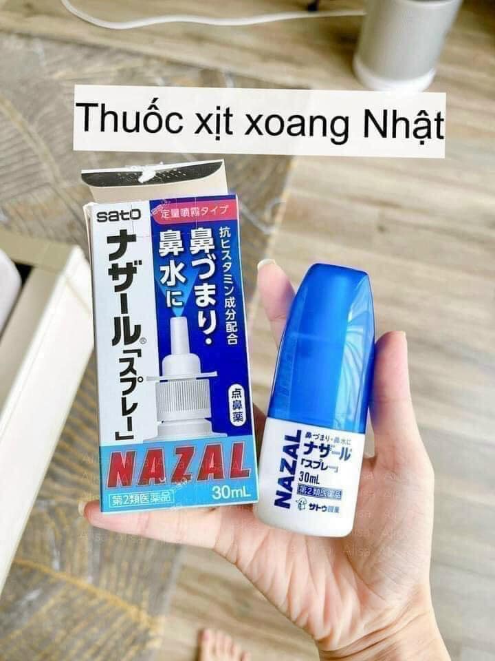 Xịt mũi xoang nazal nhật bản lọ 30ml