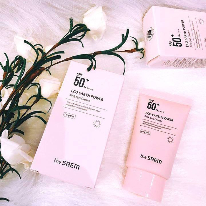 Kem chống nắng eco earth - kem chống nắng eco earth spf 50+ - kem chống nắng eco earth kiềm dầu, chống bóng nhờn