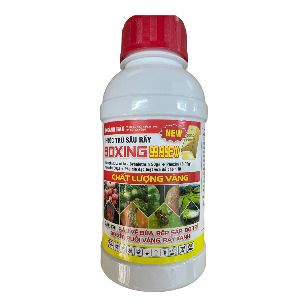 Thuốc trừ sâu rầy BOXING 99.9 EW (450ML); Thuốc trừu rệp sáp; trừ bọ trĩ; sâu vẽ bùa; rầy xanh; ruồi vàng; bọ cánh cứng; sâu đục thân
