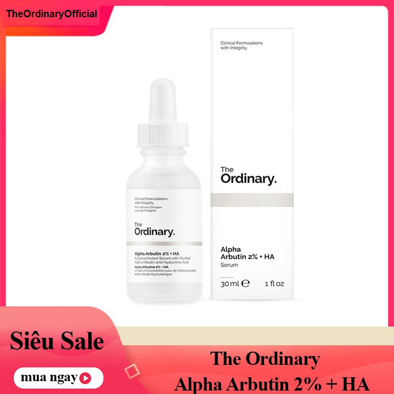 Serum the odinary alpha arbutin 2% + ha 30ml
