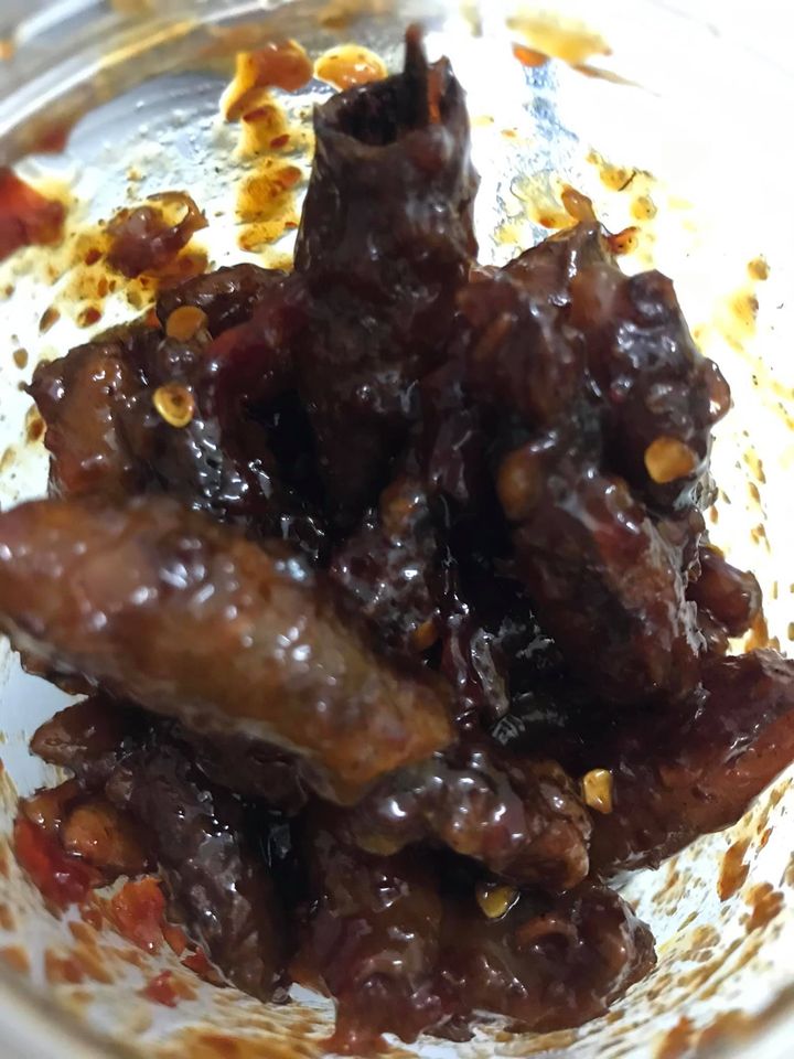 Lọ 500gr mực sữa rim luôn túi mực đặc sản phú yên nhà làm thơm ngon