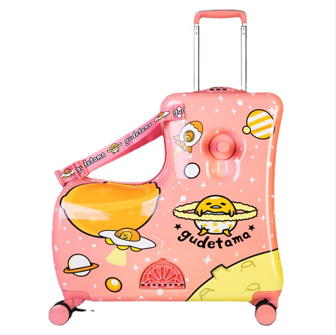 Vali trứng hồng đĩa bay 20/24 inch
