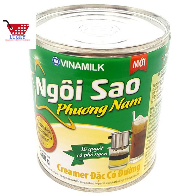 [DATE mới nhất) Sữa đặc Ngôi sao Phương Nam xanh lá lon 380g- Shop Cam Kết hàng chính hãng