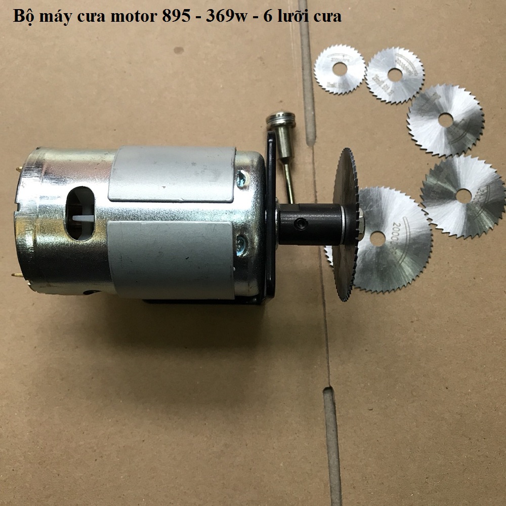 motor 895 12v 368w - Bộ máy cưa mini