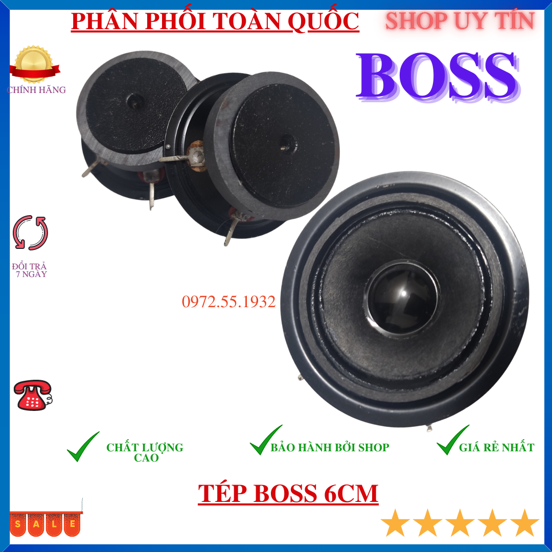 Loa tép bos 6cm hàng đẹp gân tẩm dầu nhé- GIÁ 2 CHIẾC