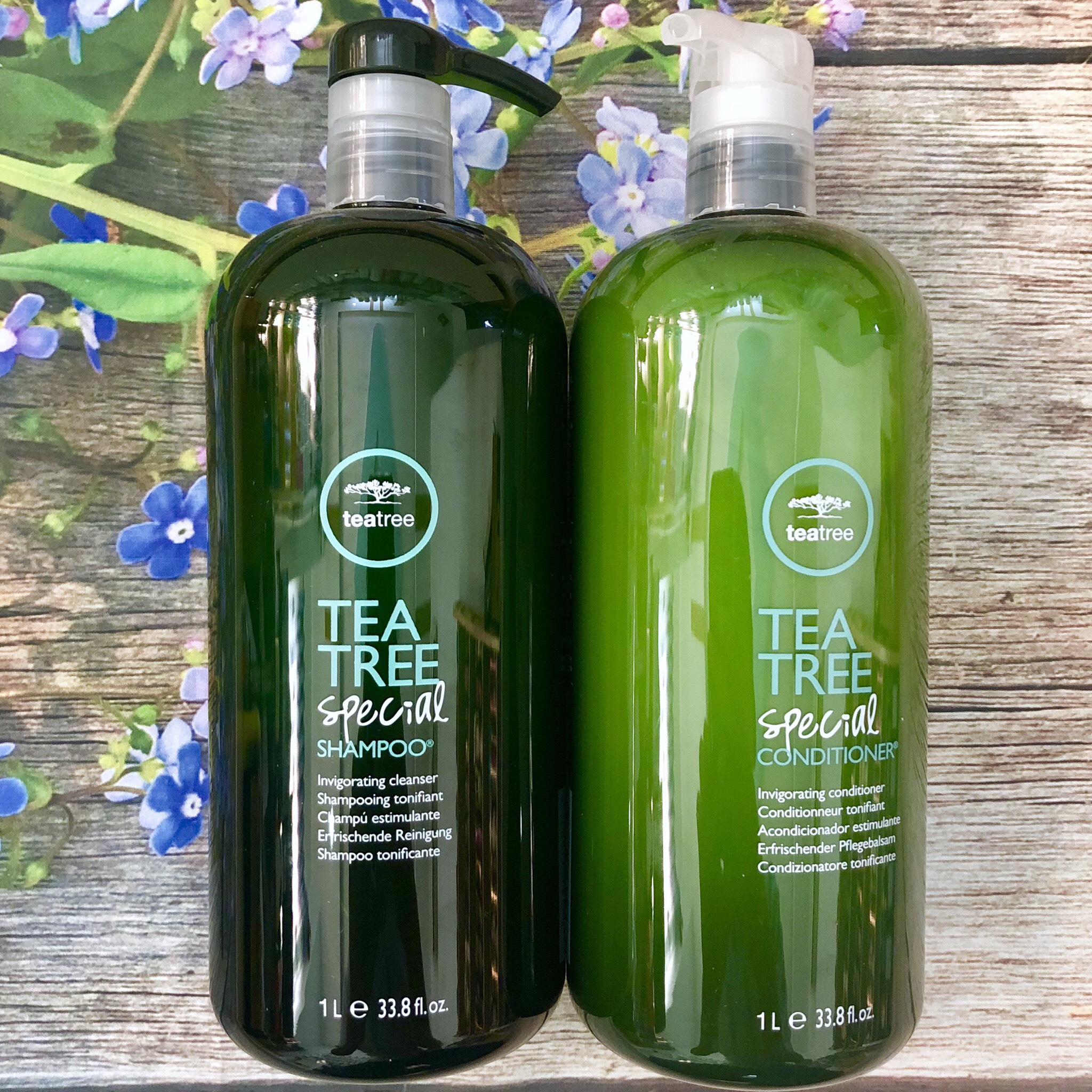 Cặp dầu gội, dầu xả ngăn gàu kháng khuẩn Paul Mitchell Tea Tree Special 1000ml*2