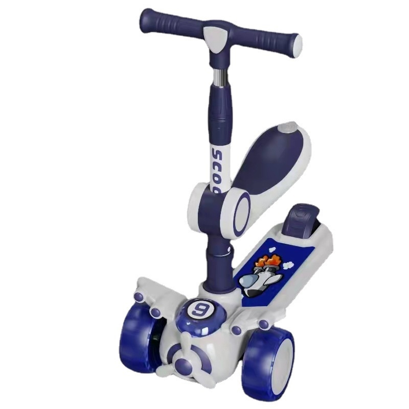 new children s scooter can be made and slidable 2-6 years old multi