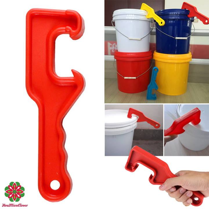 Dụng cụ mở nắp thùng sơn thùng dầu nhựa ABS - Mẫu 1 một đầu mở thùng sơn không có thanh trợ lực