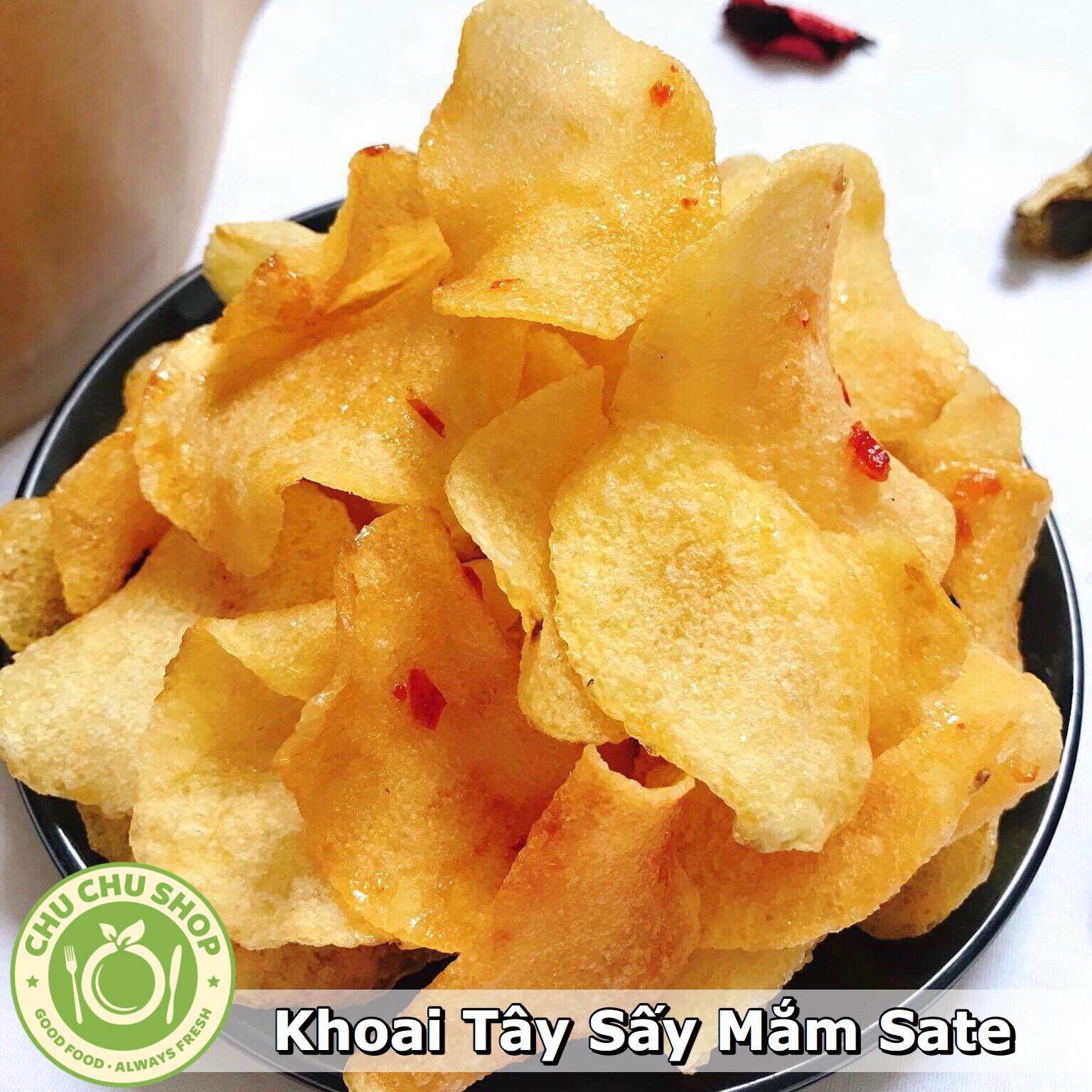 Khoai lang vàng sấy mắm hàng nguyên giòn ngon 250gr