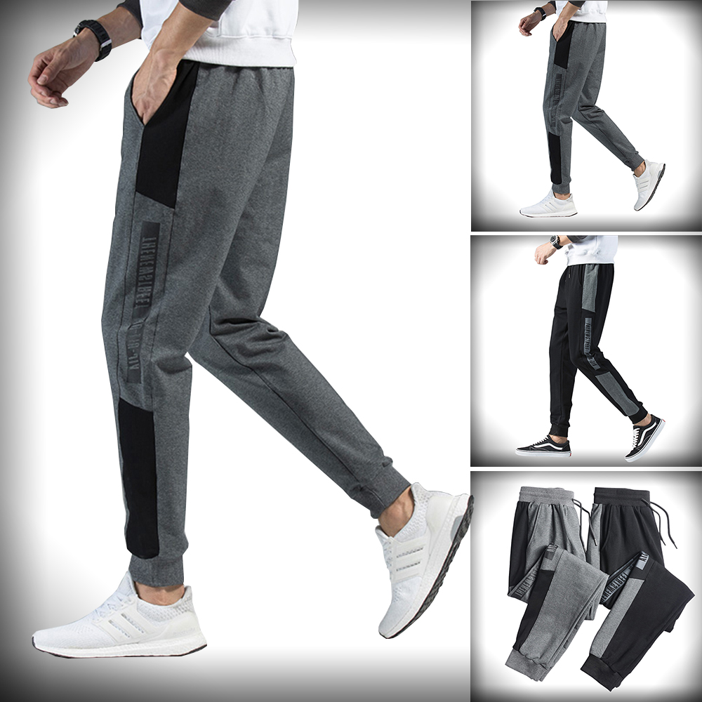 Quần Jogger Thể Thao Nam Bo Ống Thể Thao Phối Chữ Sọc Sườn Cá Tính Năng Động Thời Trang 4HER JOGGER NAM 9000070