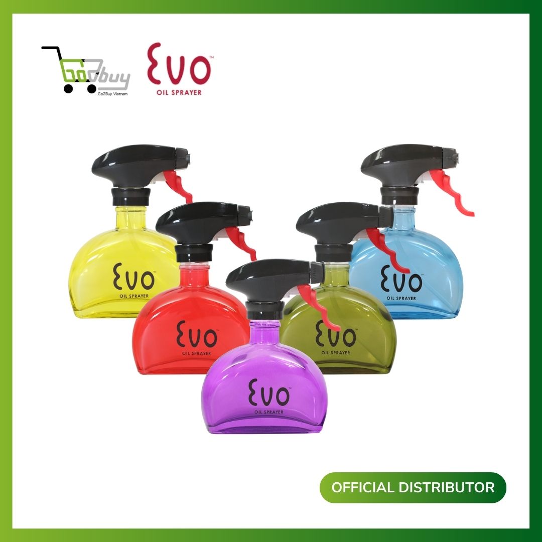 Bình xịt dầu thủy tinh 180ml / chai | EVO Oil Sprayer | hàng chính hãng từ Mỹ