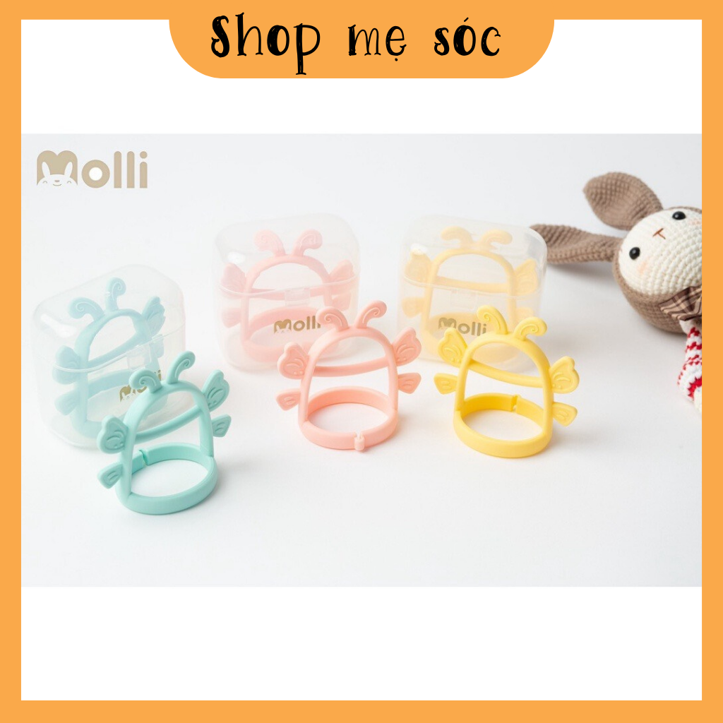 Gặm nướu silicon cao cấp MOLLI ButterFly - Gặm nướu cầm tay siêu mềm mesocshop