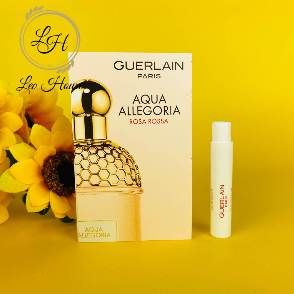 Mẫu thử nước hoa Guerlain Aqua Allegoria Rosa Rossa EDT - Hương hoa nhẹ nhàng, nữ tính