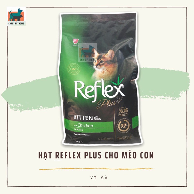 Hạt cho mèo reflex thổ nhĩ kỳ túi nguyên zip