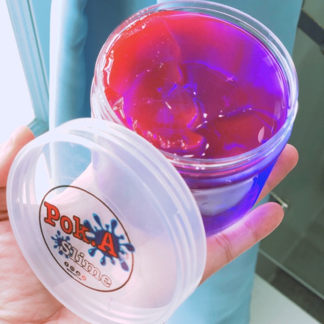 Slime Tia UV Ultra Violet - tia tử ngoại - chất clear slime