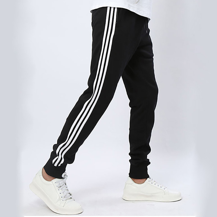 Quần 3 sọc thời trang Unisex vải nỉ cao cấp