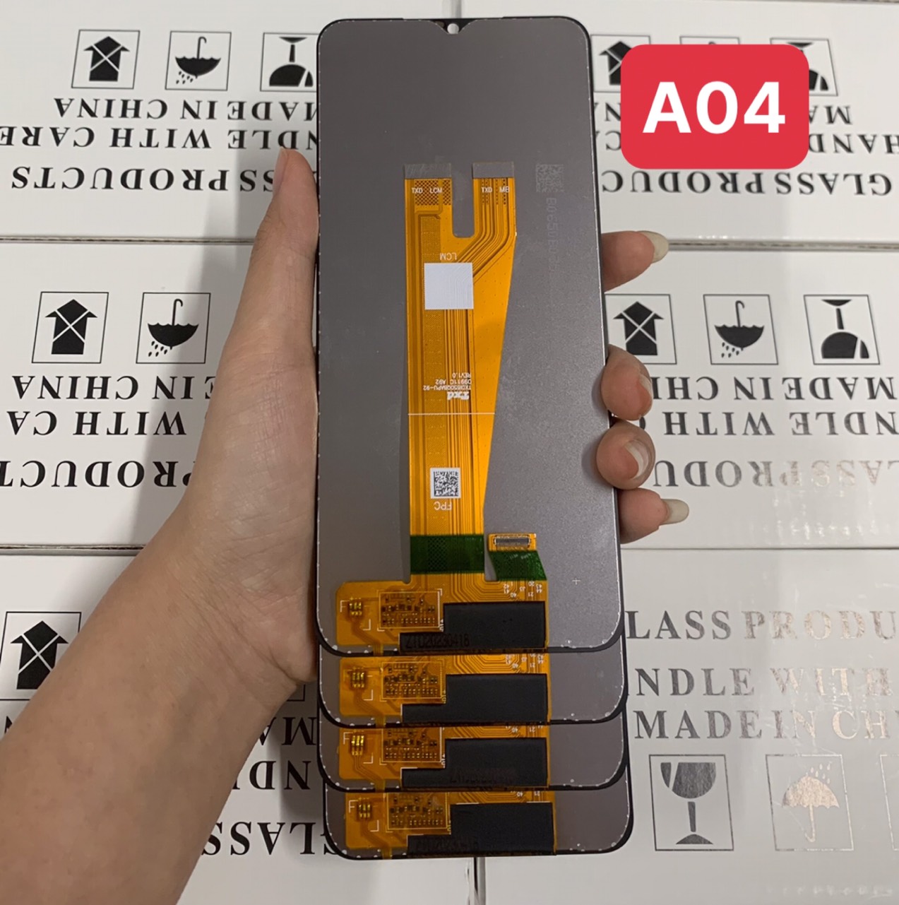 Màn hình zin new samsung a04 - a045 / samsung a04 core nguyên bộ màu đen