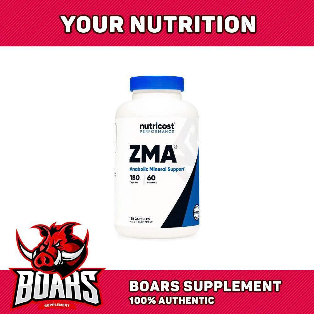 Nutricost ZMA – Hỗ Trợ Cân Bằng Khoáng Chất