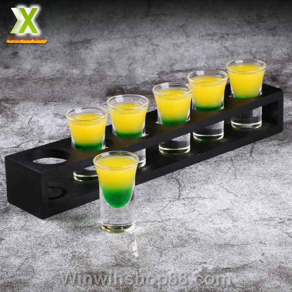 Khay đựng 6 ly rượu uống full shot
