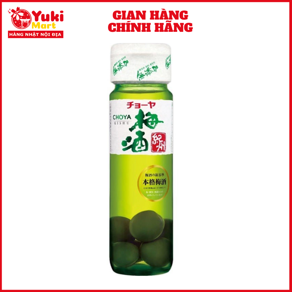Nước mơ lên men Choya Umeshu Kishu 720ml Nhật Bản