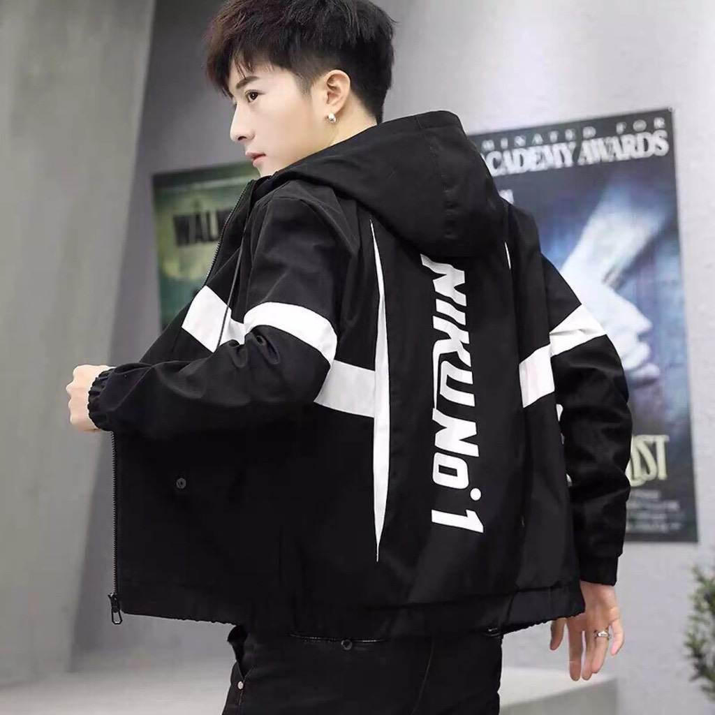 Áo khoát dù candy fashion, màu đỏ, 2 lớp cao cấp ms56