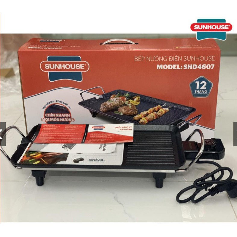 Bếp nướng điện sunhouse shd4607
