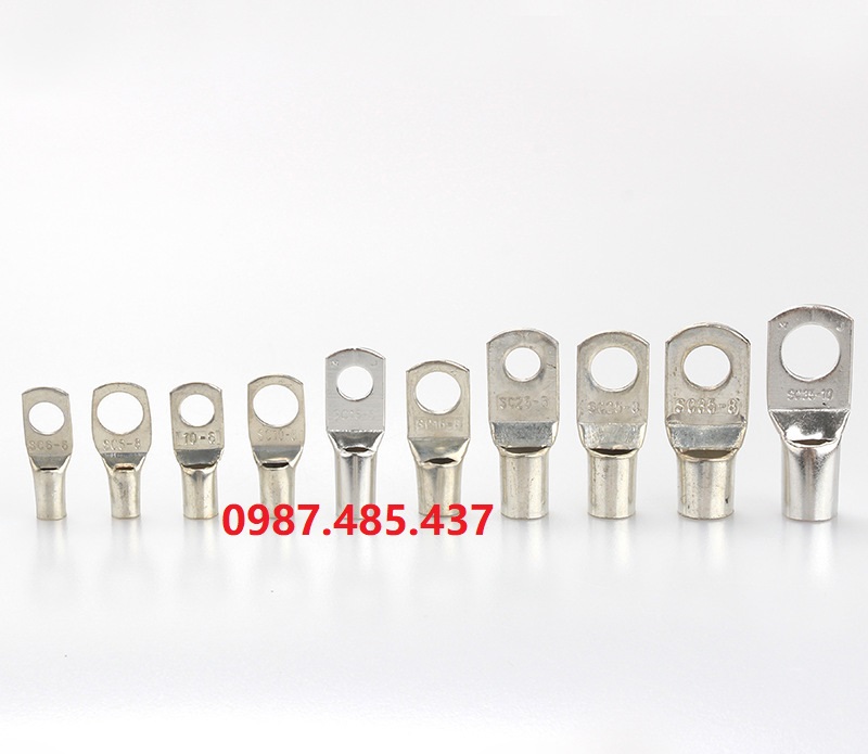 Combo 50 đầu cos đồng ngắn sc4, sc6, sc10, sc16, sc25