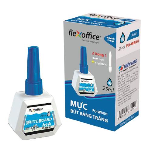 Combo 2 Chai Mực bút lông bảng Thiên Long WBI-01 ( Xanh, Đỏ, Đen ) Thể Tích 25ml