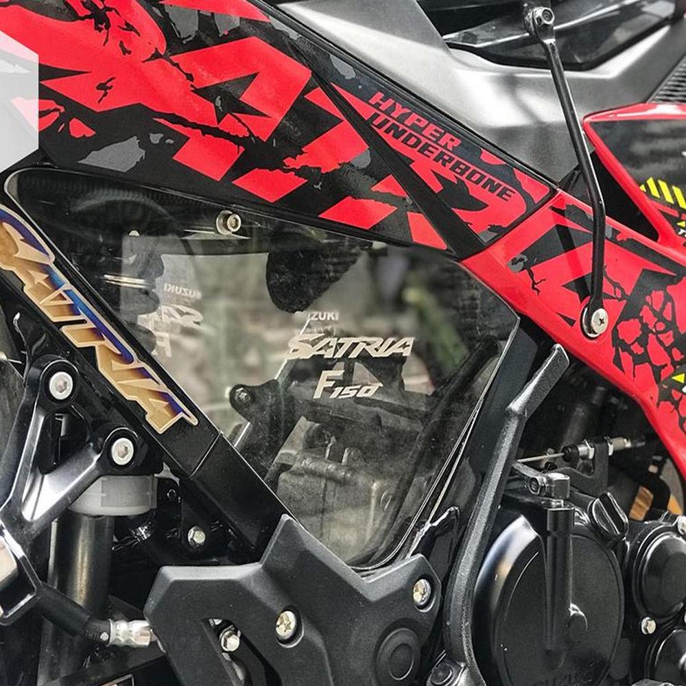 [HCM]Ốp sườn trang trí xe RAIDER FI trong suốt siêu chắc.