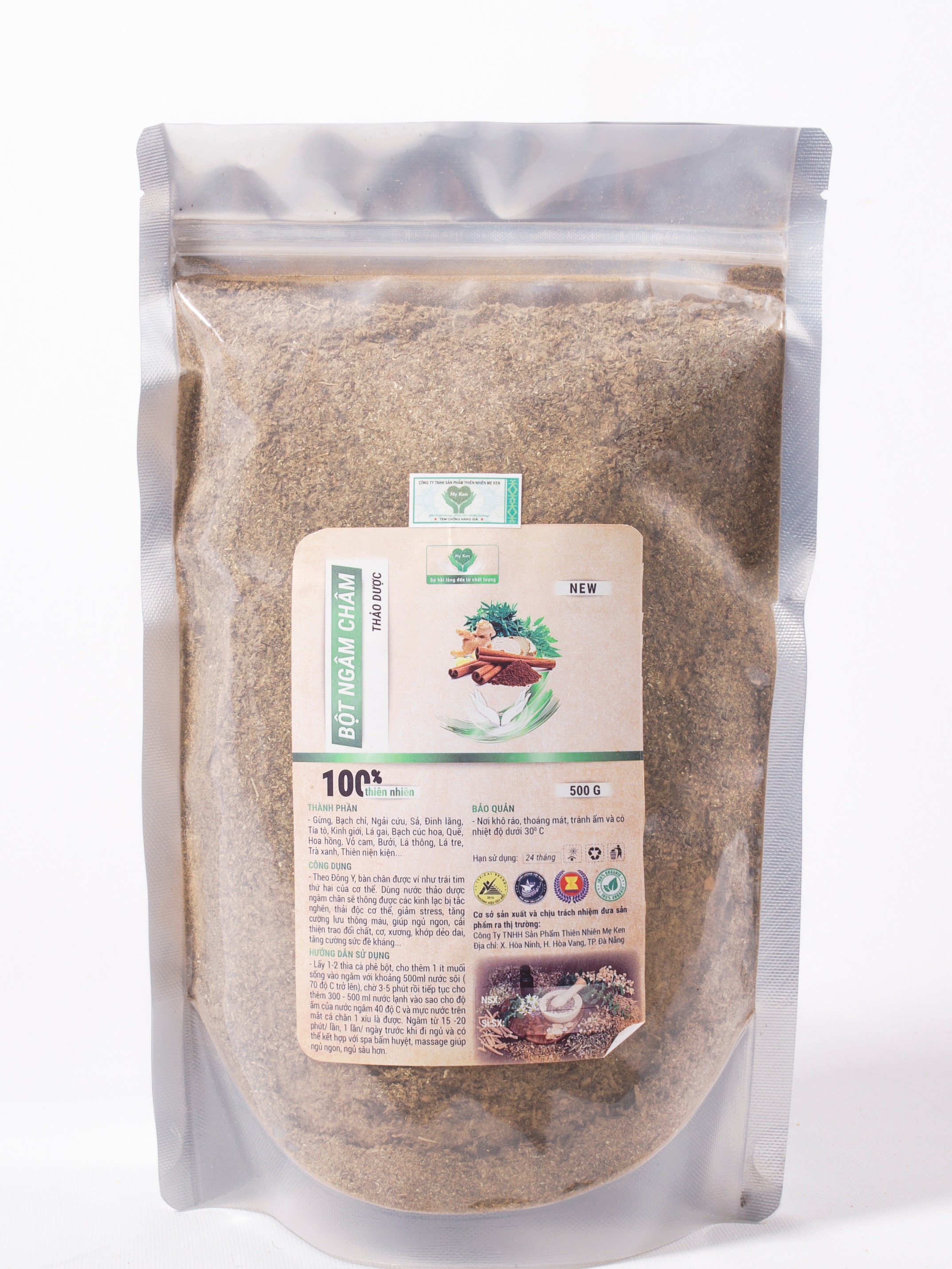 BỘT NGÂM CHÂN THẢO DƯỢC MẸ KEN- Gói 500gr