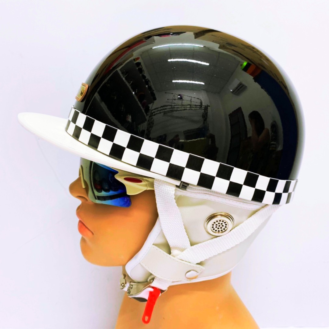 Mũ bảo hiểm 1/2 đầu napoli phong cách bosozoku nhật bản /mũ bảo hiểm kiểu nhật.